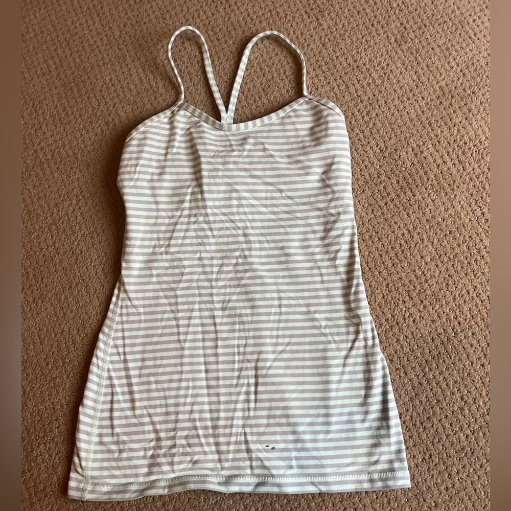 Lululemon Stripped Tank Top